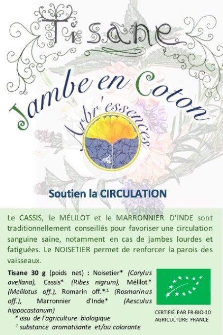 Tisane - Jambe en coton