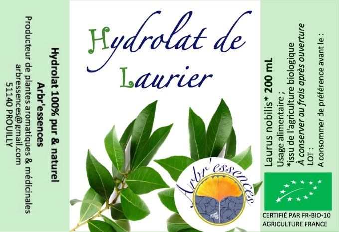 Hydrolat de laurier noble
